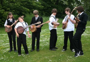 Banjo week participants, June 2012